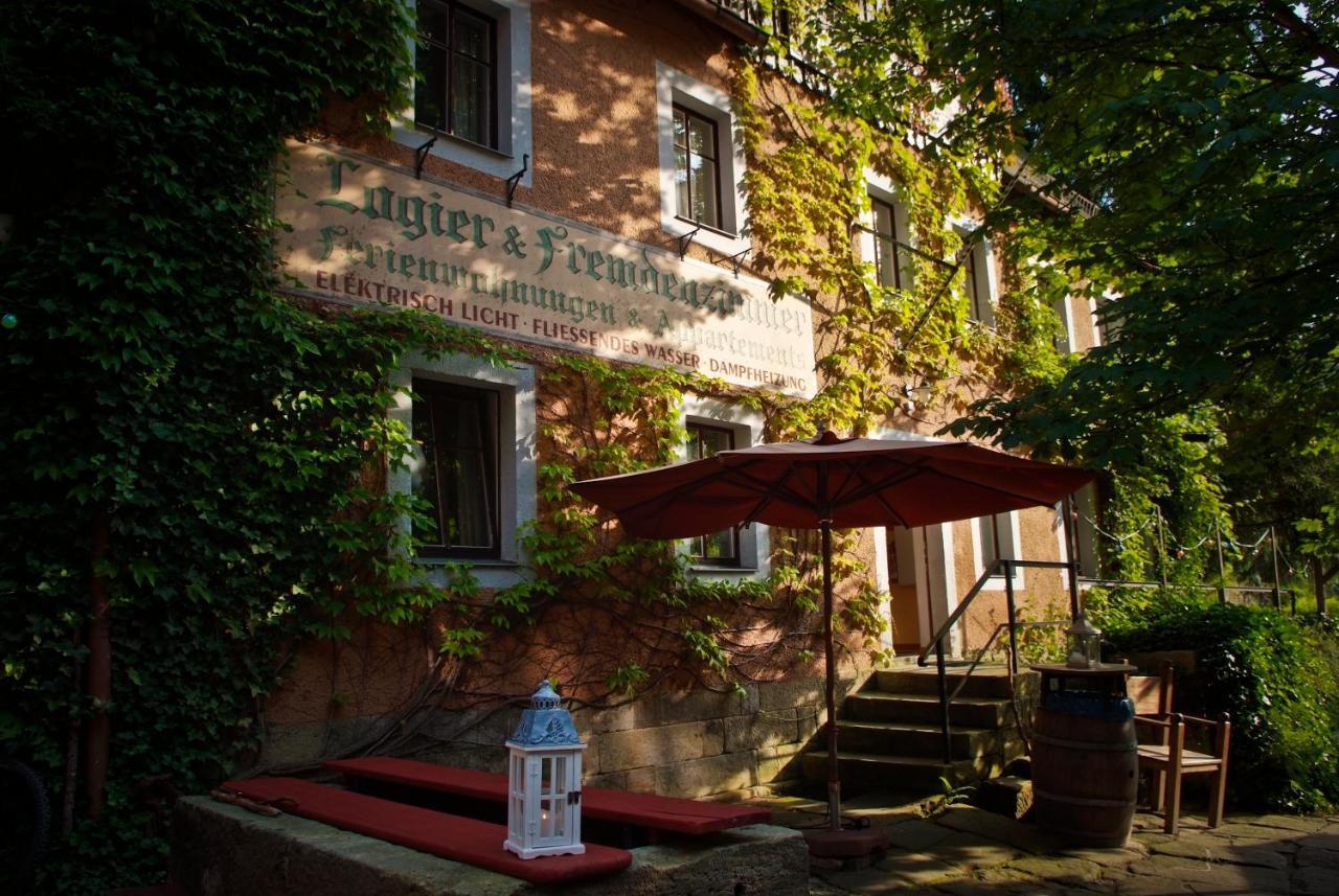 Das Forsthaus Hotelapartments Bad Schandau Zewnętrze zdjęcie